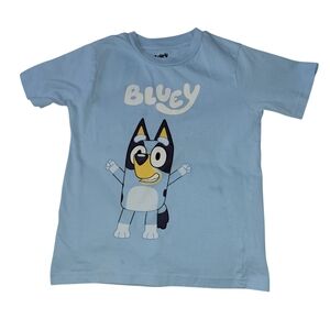 Bluey Kids Short Sleeve T-Shirt - Sky Blue